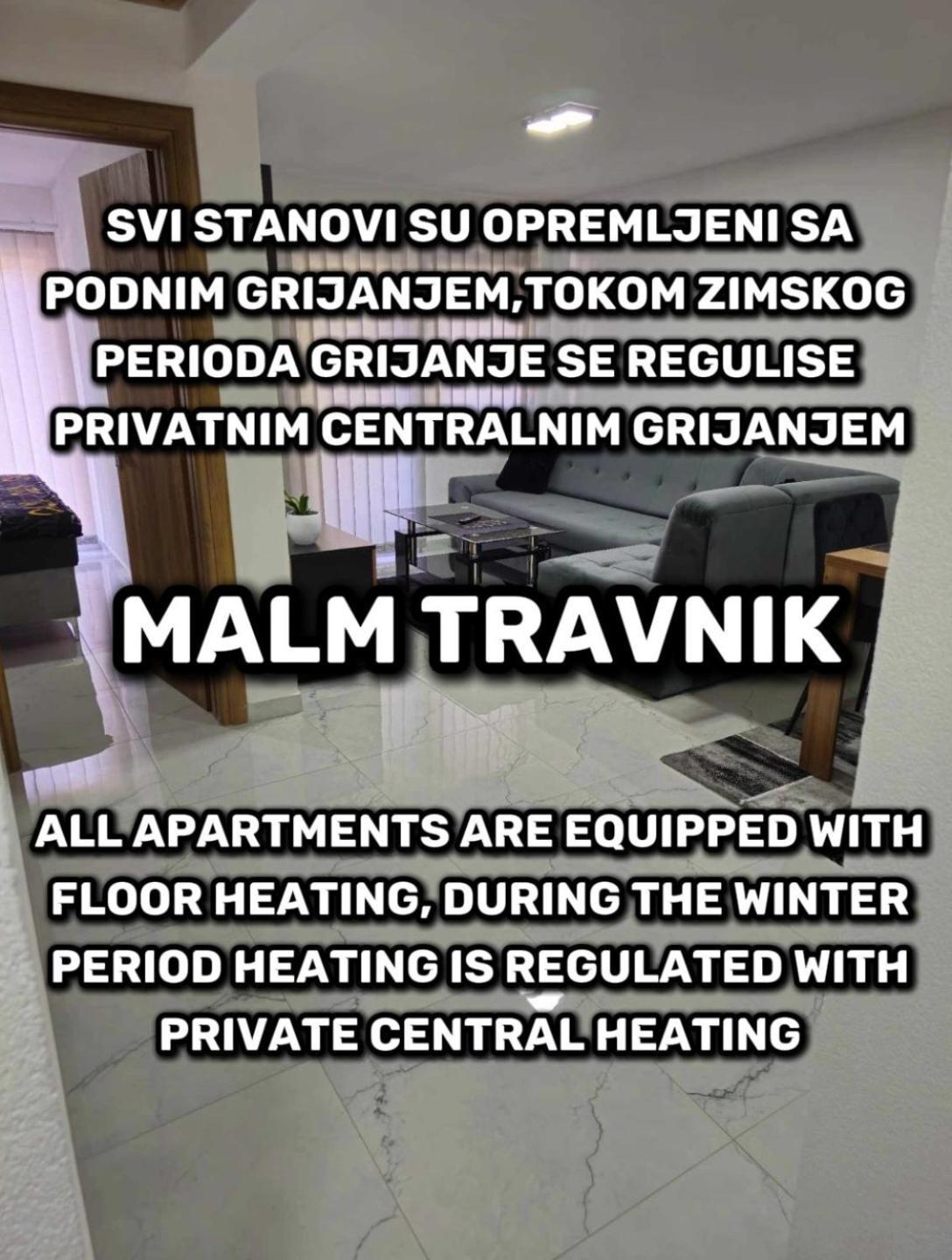 Malm Travnik Apartment Exterior photo